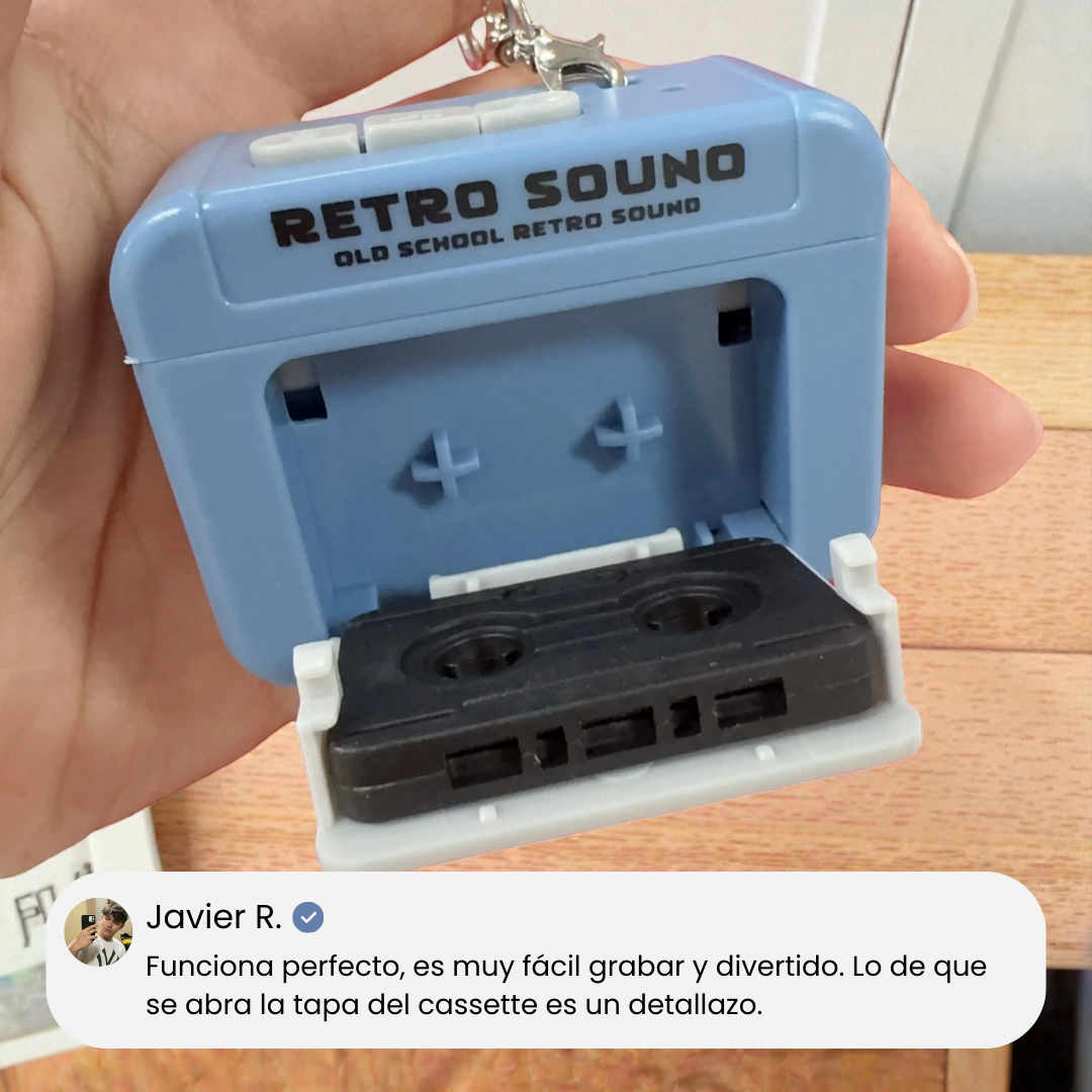 Llavero Mini Cassette
